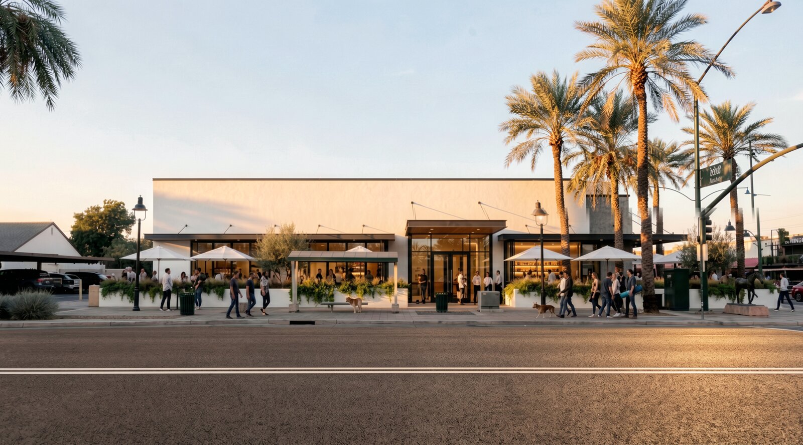 Concept A — Frontage · activated
